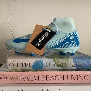 Nike Mercurial Superfly 10 Elite FG Soccer Cleat High-Top in Glacier Blue